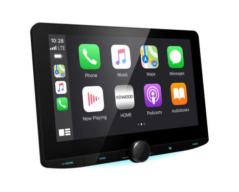 Kenwood DMX5623DABS - 10" HD Floating screen - Wireless carplay + Android Auto (incl dab antenna), Image 6
