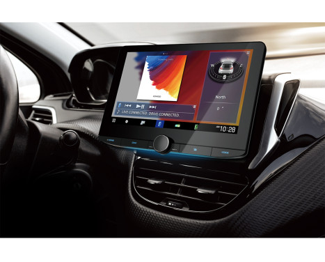 Kenwood DMX5623DABS - 10" HD Floating screen - Wireless carplay + Android Auto (incl dab antenna), Image 9