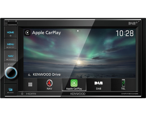 Kenwood DNR-4190DABS 6.2â? AV NAVIGATION with Bluetooth, DAB Radio Apple Carplay