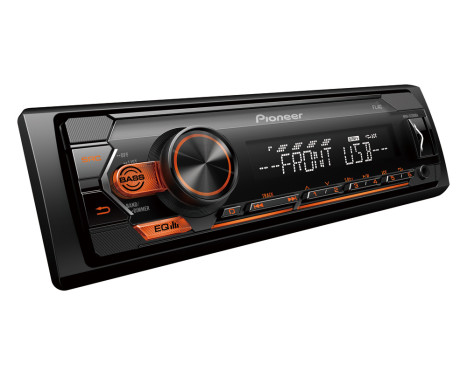 Pioneer MVH-S120UBA 1-DIN Receiver with Amber Illumination, USB and Android App Compatible, Image 2