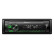 Pioneer MVH-S120UIG 1-DIN receiver with green lighting, USB, compatible with Apple & Android, Thumbnail 2
