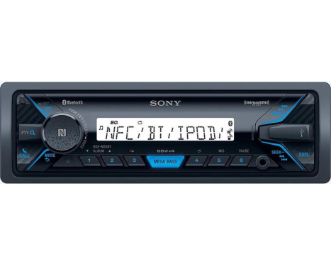 Sony DSX-M55BT - 1-DIN Marine radio - Waterproof - Bluetooth, Image 2