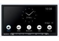 Sony XAV-AX4050 2-DIN Car radio with screen Multimedia DAB+, Wireless Apple Carplay, Android Auto
