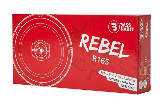 BASS HABIT REBEL 6.5" 2-way speaker, Image 4