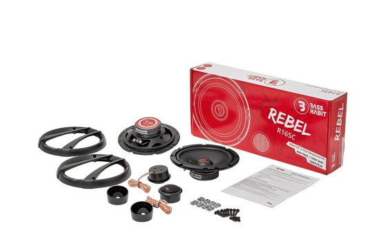 BASS HABIT REBEL 6.5" Component speaker