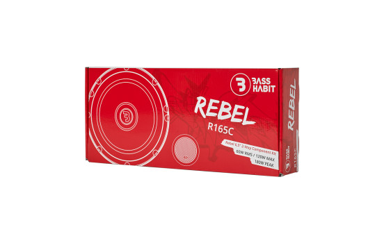BASS HABIT REBEL 6.5" Component speaker, Image 7