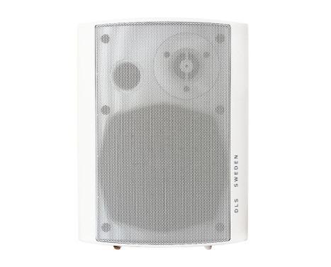 DLS 130 mm 2-way weatherproof speaker MB5i white