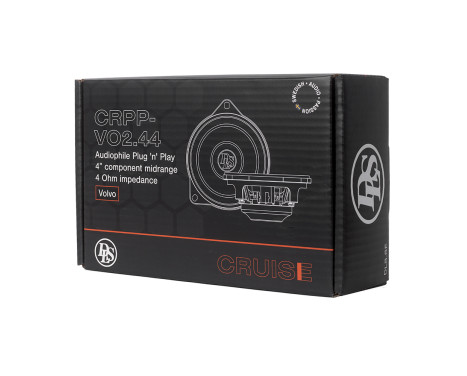 DLS Cruise Volvo 100mm, Plug'n'Play Mid Speaker 4Ohm MET! Harman Kardon/B&W Audio, Image 4
