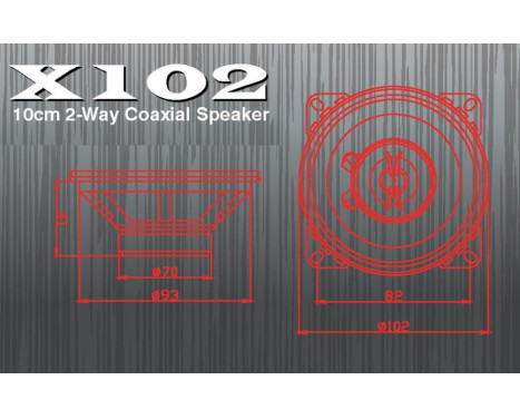 Excalibur Speakerset 200W max. 10cm, Image 4