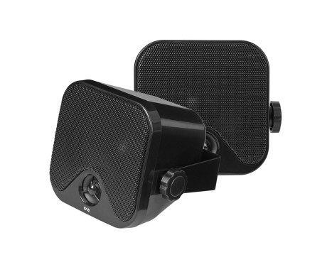 GAS MAD BK1-44 2-way box speaker - black, surface-mounted speaker 10cm