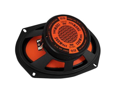 GAS MAD Level 2 Coaxial Speaker 6x9", Image 5
