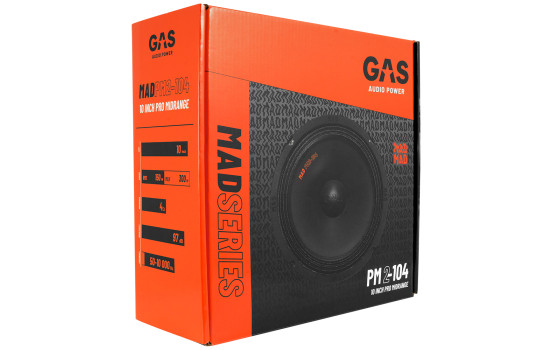 GAS MAD Level 2 Midrange Driver 10", Image 7