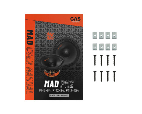 GAS MAD Level 2 Midrange Driver 6.5, Image 3