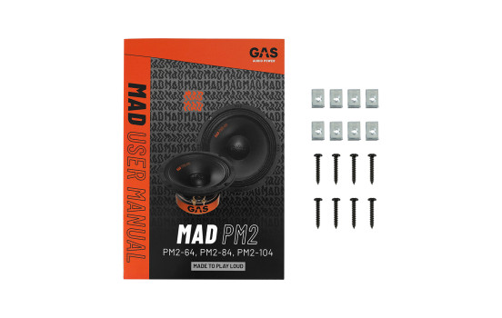 GAS MAD Level 2 Midrange Driver 6.5, Image 3