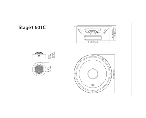 JBL Stage 1 601C 6.5'' (16cm) Compo Set, Image 5