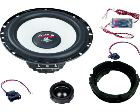 M-SERIES Special Front System 165mm 2-way Seat Arosa/ Mii - VW Lupo/ up - Skoda Citigo Compo System