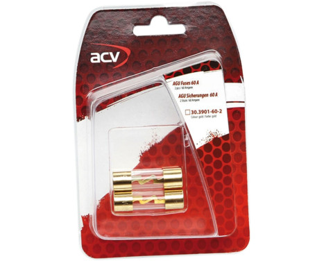 AGU fuse 60 Ampere (gold) 2 pieces