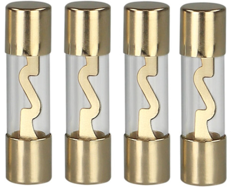AGU fuse 60 Ampere (gold) 4 pieces in blister