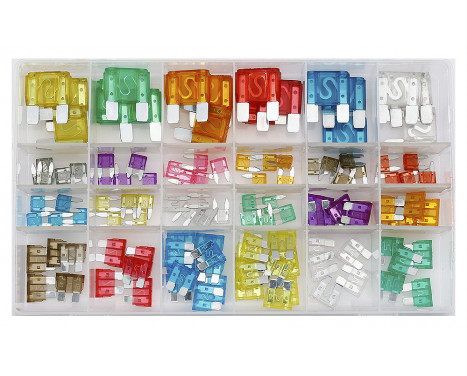 Assorted plug-in fuses 118 pieces