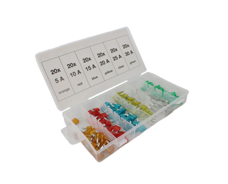 Assortment Mini fuses 120 pcs, Image 2