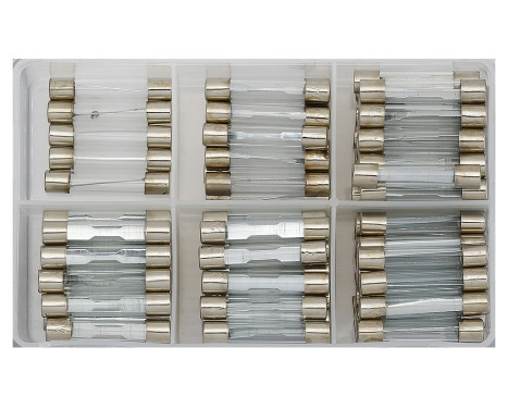 Assortment of glass fuses 95 pieces