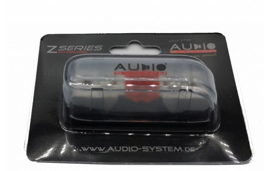 AUDIO SYSTEM Mini ANL HIGH END fuse holder. Input/Output: 10 to 25 qmm