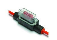 fuse holder Lp 2.5 mm red cable 135 mm in blister