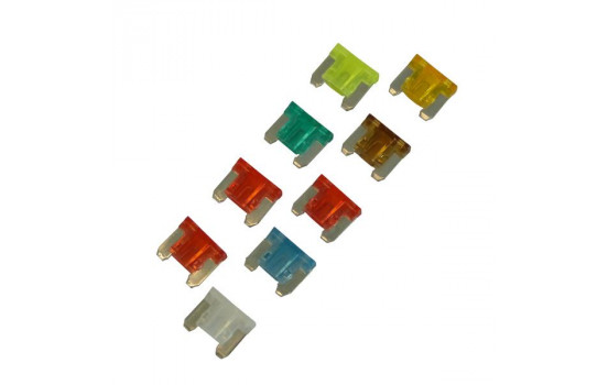 Low profile plug fuses assorted 9st