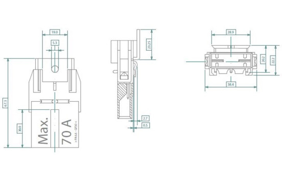 Maxi Fuse Holder, Image 2