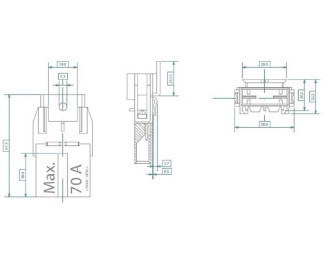 Maxi Fuse Holder, Image 2