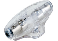 Mini ANL fuse holder (silver) 10/20 mm²