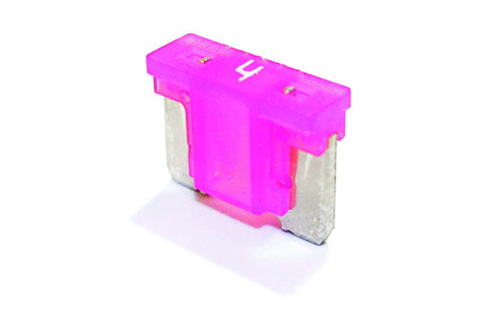 plug-in fuse 5 pieces LP 4amp in blister