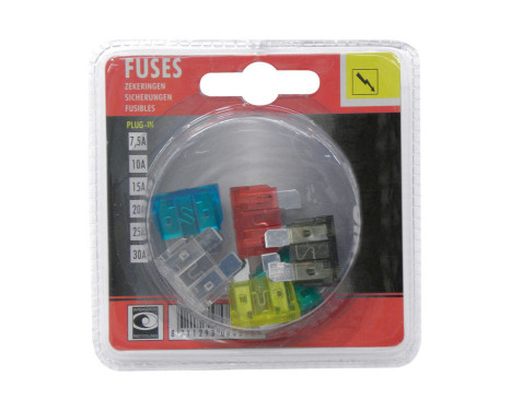 Plug-in fuse assortment 6pcs, Image 2