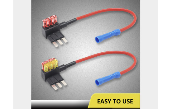 Recoil fuse holder bypass ATL 10x (incl. 10x 10A & 10x 20A fuses), Image 2