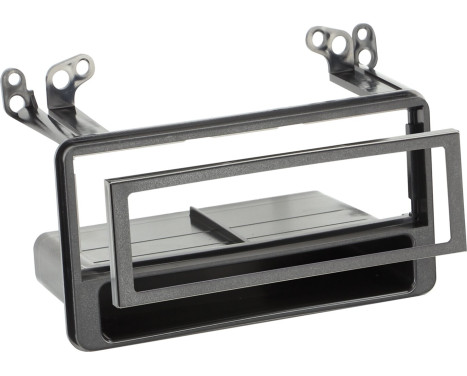 1-DIN Black Panel with storage tray Toyota Avensis/ Celica/ MR2/ RAV4/ Yaris