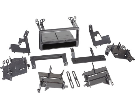 1-DIN Black Panel with storage tray Toyota Avensis/ Celica/ MR2/ RAV4/ Yaris, Image 2