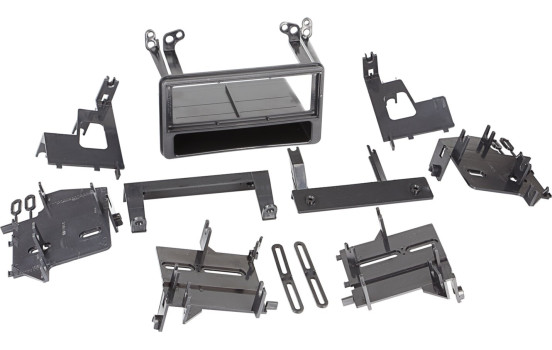 1-DIN Black Panel with storage tray Toyota Avensis/ Celica/ MR2/ RAV4/ Yaris, Image 2