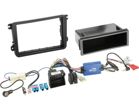 1-DIN Kit 3 Volkswagen - Seat - Skoda