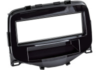 1-DIN Panel Citroën C1 - Peugeot 108 - Toyota Aygo 2014-> Color: Piano Black