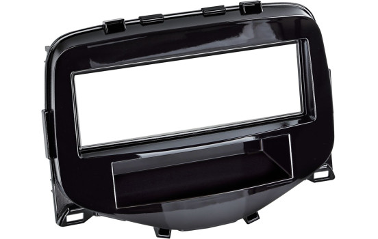 1-DIN Panel Citroën C1 - Peugeot 108 - Toyota Aygo 2014-> Color: Piano Black