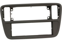 1-DIN Panel Skoda Citigo - Seat Mii 2011-2019 Color: Black