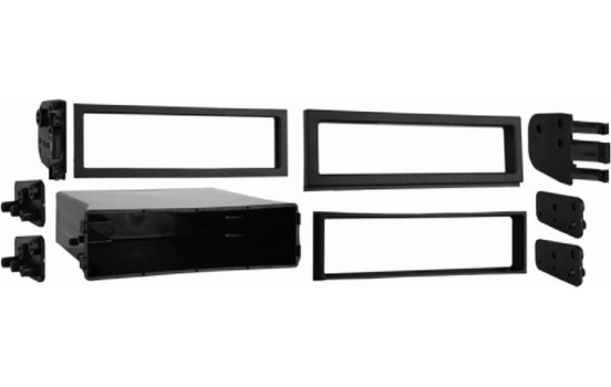 1-DIN Panel With storage compartment Citroën/Ford/Mercedes/Mitsubishi/Seat/Skoda/Subaru/Volkswagen