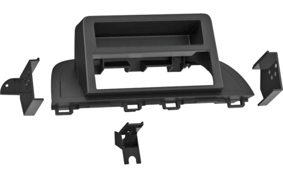 1-DIN Panel with storage compartment Mazda 3 2013-2017 - Color: black, Image 3