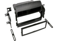 1-DIN Panel with storage tray. Hyundai Sonata 2005-2008 Color: Black