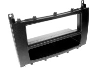 1-DIN Panel with storage tray. Mercedes Benz C Class/ CLC-Class Color: Black