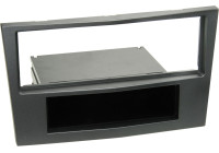 1-DIN Panel with storage tray. Opel Astra/ Antara/ Zafira Color: Charcoal Metallic