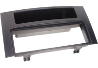 1-DIN Panel with storage tray. Volkswagen Touareg / T5 Mulivan / T5 Transporter Color: Black
