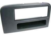 1-DIN Panel with storage tray. Volvo S80 1996-2006 Color: Black