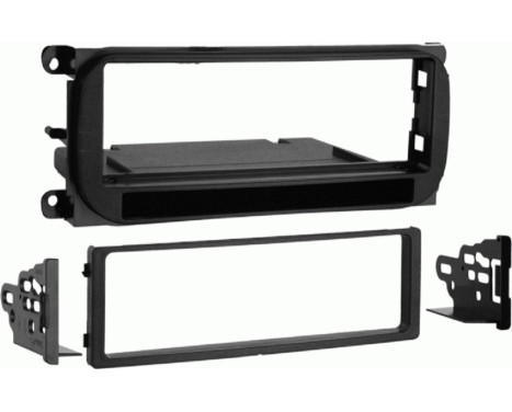 1-DIN radio panel with storage compartment Chrysler/Dodge/Jeep/Plymouth (METRA)