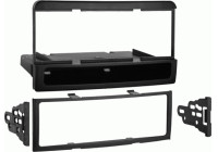 1-DIN radio panel with storage compartment Ford